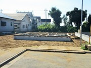 ３ＬＤＫ駅近建売住宅、いよいよ上棟です。